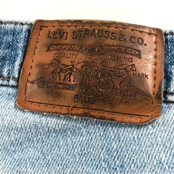 Levi’s 540 Copper Tag Men’s 40/30 Jeans, Relaxed Fit, Straight Leg, Vintage Y2K - Picture 4 of 16